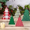 Artesanía de Madera para Árbol de Navidad de Venta Caliente Transfronteriza Adornos Decoraciones de Mesa Navideñas Artesanías de Madera