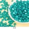 Contas Redondas Coloridas de Jade Sintético de 10mm, Acessórios de Gola Alta Estilo Chinês Hanfu, Botões de Decoração de Gola das Dinastias Ming e Song