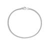 Pulsera Emanco de Acero de Titanio Dorado para Mujer, Nueva Pulsera Simple de Cadena de Caja de Acero Inoxidable Transfronteriza, Joyería Europea y Americana al Por Mayor