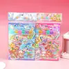 Colección de Pegatinas de Paisaje Hechas a Mano DIY Escena Miniatura Apilada Estéreo 3D Pegatinas Juguetes Educativos de Descompresión para Niñas