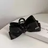 Presilha de Cabelo Borboleta Estilo Veado Branco para Mulheres 2024 Novo Tamanho Grande Adequada para Cabelos Grossos Presilha de Tubarão Laço Acessório de Cabelo