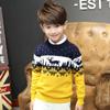 Venta al por mayor del fabricante, Suéteres nuevos de estilo coreano para niños, Ropa para niños, Bebés niños, Camisetas interiores para niños medianos y grandes, Suéteres cálidos