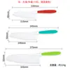 Cuchillo de Fruta de Plástico para Niños, Cuchillo para Pan Tostado, Cuchillo para Pasteles, Cuchillo Pelador de Verduras, Cuchillo para Suplementos Alimenticios de Bebé, Cuchillo para Cortar Verduras