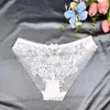 Estilo Europeo y Americano Comercio Exterior Completo de Encaje Transparentes Bragas de Cintura Media Panties de Encaje para Mujer