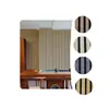 Paneles de rejilla absorbentes de sonido personalizables, rejilla de madera maciza reductora de ruido, tiras de madera para decoración de paredes de oficina, paneles absorbentes de sonido de fibra de poliéster