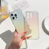 Color Chapado Azul Fantasía Gradiente Adecuado para Iphone16E Nueva Funda para Teléfono Móvil Mate 15Pro Funda de Gama Alta Todo Incluido
