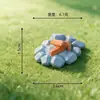 Figura de dinosaurio pequeño y lindo de dibujos animados transfronteriza, adorno de paisajismo de jardín DIY, decoración de sala de estar, pequeño adorno para escritorio de oficina