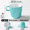 Tazas de vajilla de melamina para restaurantes comerciales, tazas de té pequeñas, tazas con asa de imitación porcelana, vasos de agua