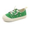 Zapatos de Lona Nuevos de Primavera 2024 para Niños Versión Coreana Zapatos de Interior para Jardín de Niños Zapatos de Bebé con Velcro 1235