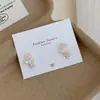 Pendientes de Diseño de Nicho con Agujas de Plata 925, Colección de Pendientes de Lujo Ligero de Gama Alta, Juegos de Pendientes, Tachuelas para Hélice Auricular al por Mayor