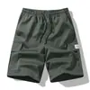 Shorts de tamanho europeu transfronteiriçosShorts cargo casuais soltos de verão masculinos, shorts de marca da moda e tendência