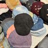 Nuevo Boina Maillard Vintage Suede Antiguo Otoño e Invierno Hombres y Mujeres Color Sólido Cabeza Grande Wai Pico de Pato Gorra Hacia Adelante
