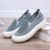 Zapatos de pescador ligeros y suaves para mujer, estilo pescador, estilo fragante, antideslizantes, sin cordones, estilo antiguo de tela de Beijing, 2024.