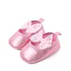 Sapatos de bebê primavera e verão princesa sapatos de criança sola macia 0-1 anos de idade respirável renda sapatos de bebê menina YS-G27