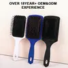 Peine de Cojín de Aire, Peine Masajeador de Airbag, Peine Antiestático para Cabello Largo Rizado y Liso, Peine de Peluquería, Peine Mate, Peine Voluminizador para Uso en Casa