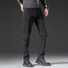 Calça Jeans Masculina Slim-Fit Italiana 2026 Nova Stretch Perna Reta Calça Masculina Casual de Alta Qualidade Marca HRDW