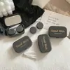 Caixa de lentes de contato de cor Macaron simples Linda caixa de pupila Portátil Compacta Estilo Coreano Ins Caixa de armazenamento de alta qualidade