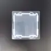 Cubierta Protectora para Caja de Cables, Instalación Oculta sin Clavos, Tapa para Caja Base Tipo 86, Tapa para Caja de Conexiones Roja y Blanca, Autocierre, No Requiere Tornillos