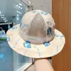 Chapéu de Bebê Verão Malha Fina Respirável Chapéu de Pescador para Meninos e Meninas, Fofo e Super Adorável, Chapéu Bucket Versátil para Passeios, Moderno