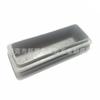 20x 80 Plug Retangular de Tubo de Plástico Plug Retangular para Pé Plug de Tubo de Plástico Plug Retangular para Tubo