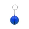 Llavero Popular de Baloncesto de PU Transfronterizo 4cm Espuma Esponjosa Colgante para Mochila Deportiva Patrón de Logo Impreso