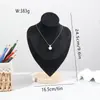Mannequin de Madeira Maciça para Pescoço Modelo de Colar Suporte de Exibição de Joias Props de Balcão de Joias Stand de Joias de Feira de Rua Mercado Noturno