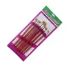 Nº de Origem em Estoque. 1-12 Pincéis para Pintura a Óleo com Cabo Vermelho de Nylon, Conjunto de 6 Peças com Cabo Vermelho de Nylon, Conjunto de 12 Peças de Pincéis para Pintura a Óleo