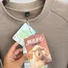 ¡Cielo estrellado de terciopelo de lana y seda! ¡Cálido y transpirable! Nueva colección de otoño: sudadera casual y versátil de color liso para hombre con cuello redondo