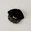 Gorra de Bebé Yipan Estilo Nuevo Primavera y Otoño 2026 Color Block de Moda Ins Ala Suave Gorra de Béisbol Infantil con Estampado de Leopardo