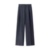 Ropa de mujer de comercio exterior estilo europeo y americano transfronterizo AliExpress 2025 al por mayor ZRA en stock diseño de moda pantalones casuales a rayas