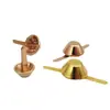 Clavo de dos puntas en forma de barril clavo de doble punta clavo de punta dividida bolsa para fondo de bolsa accesorios de ferretería cubo clavo de dos puntas galvanizado en hierro