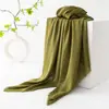 Bufanda para viaje de verano con protección solar, imitación de algodón y lino, chal para mujer, sentido de alta gama, playa, desierto, bufanda de seda, bufanda, bufanda, bufanda, venta al por mayor