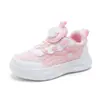 ¡Guau! Zapatos para Niñas, Nuevos Modelos de Primavera, Tenis Infantiles con Hebilla Giratoria, Zapatos Ligeros de Piel para Correr para Niñas Mayores