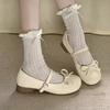 2025 Nuevos Zapatos Redondos de Cuero Estilo Japonés Lindos Planos Lolita Zapatos JK Estilo Preppy Coreano Zapatos de Cuero Mary Jane