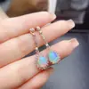 Venta al por mayor de fábrica Populares Pendientes de Ópalo Blanco Natural Plata S925 Incrustado Piedra Principal 6*8 Joyería de Lujo Venta Directa de Fábrica