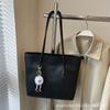 Bolsa Tote Retrô de Cor Sólida, Elegante e Única, de Alta Qualidade para Mulheres, Versátil, Casual, para o Trabalho, Estudante, Nova Bolsa de Ombro