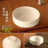 Novo vaso de cerâmica estilo chinês retrô para bola de musgo, recipiente hidropônico simples e de alta qualidade para mesa para plantas como narcisos e samambaias