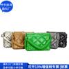 Bolsa de Hombro Rellena de Algodón Reciclado Estilo Japonés Bolsa Cruzada de RPET Bolso de Hombro Acolchado de RPET Reciclado Fábrica de Personalización