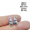 Colgante de moneda de plata Xizang vintage estilo nacional carácter de la suerte ábaco calabaza colgante pequeño accesorios de adornos tejidos a mano diy