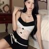 Huan también la nueva ropa sexy de una pieza le yin tease de entrepierna lencería sexy pura quiere envolver traje de falda de cadera