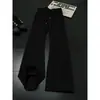 Calça Casual Listrada Khaki Estilo Old Money Transfronteiriço Masculina Primavera Outono Estilo Preguiçoso Calça de Perna Reta com Caimento Calça de Perna Larga Solta