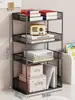 Estantería de escritorio para oficina, estante de almacenamiento multicapa, organizador para escritorio de estudiante, mesa de dormitorio, artefacto simple de clasificación por capas