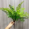 Plantas de Helecho Artificiales para Sala de Estar Interior Helecho Persa Decoración de Arreglo Floral Paisajismo Balcón Ventana Decoración de Planta Verde Artificial