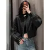 Jaqueta Baseball Fashionable de Design Novo para Mulheres, Primavera e Outono de 2026, Casual, Estilosa, Que Aumenta a Altura, Versátil, Jaqueta da Moda