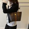 Cesta de Verduras Estampada Estilo Coreano Cubo Portátil 2025 Gran Capacidad Nuevo Bolso Tote Pequeño Bolso de Hombro Cruzado