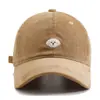Gorra de Béisbol de Pana con Bordado de Oveja Pequeña Estilo Dibujo Animado Simple para Otoño e Invierno, Visera Suave, para Cabeza Grande, Hace que la Cara Parezca Más Pequeña, Protección Solar, Gorra de Pato para Mujer