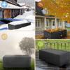 Funda para Muebles de Exterior Impermeable de Tela Oxford 210D Cubierta Protectora para Mesa y Sillas de Jardín Resistente al Polvo, Impermeable y Resistente a los Rayos UV Cubierta para Silla