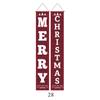 Pareados Nuevos de Navidad Transfronterizos Decoración de Fiesta Navideña Banderines Colgantes Banners Personalización de Fábrica Cortinas Navideñas para Puerta de Amazon