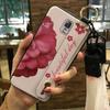 Adecuado para Samsung Note3/N9008 soporte para teléfono móvil pulsera funda cordón serie flor funda protectora funda suave de silicona