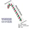 Cuernos de Reno Inflables de PVC Sombrero Navideño Creativo Bastón de Caramelo Navideño Accesorios para Fiesta Navideña Decoraciones de Montaje